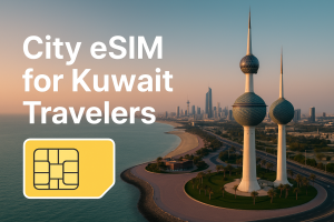 The best eSIM Provider in Kuwait - City eSIM by Citytravelers